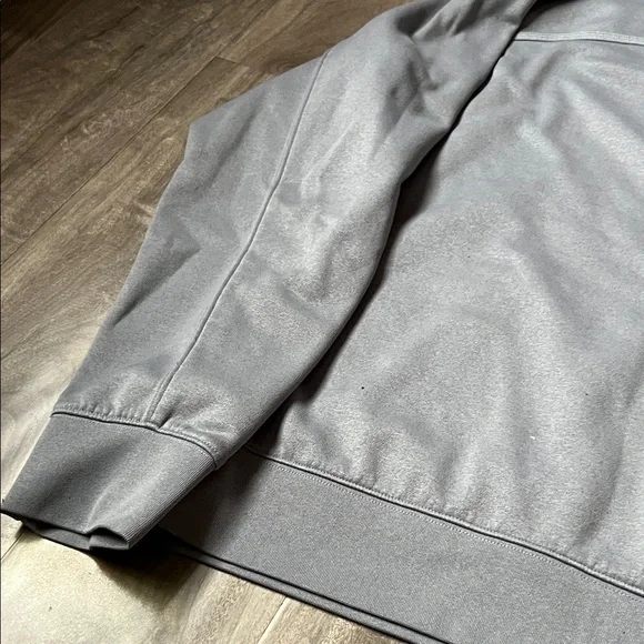 The North Face Men's Light Gray Embroidered Logo Hoodie - Picture 8 of 9